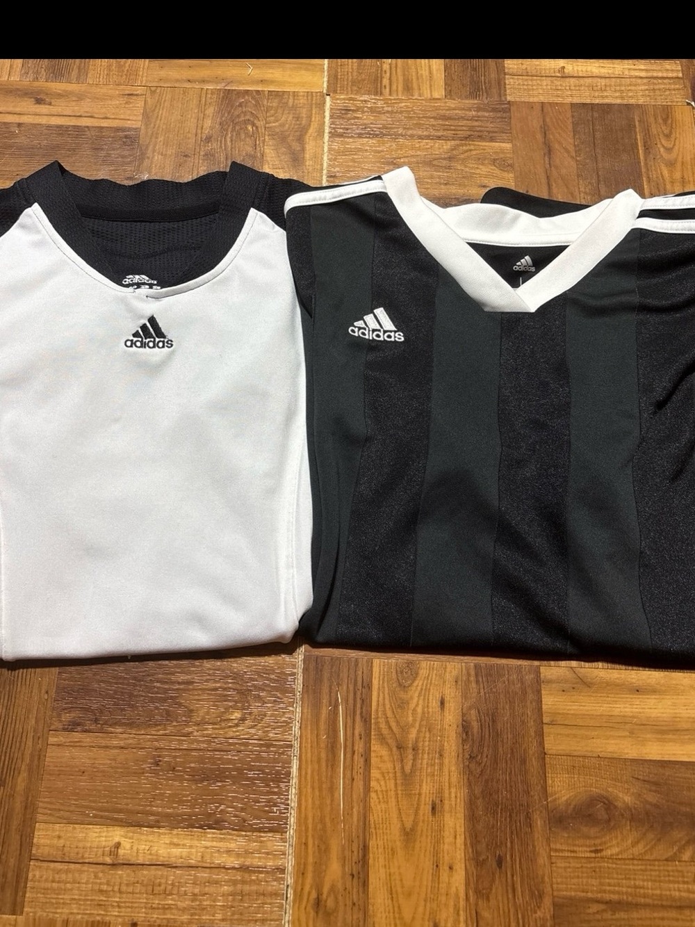 Bundle of Adidas Tanktop and Vneck Shirt, Women’s size LG